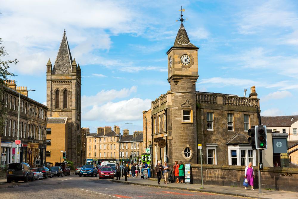 Stockbridge is een wijk in Edinburgh