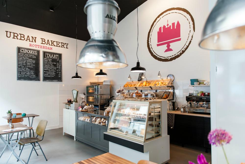 Urban Bakery is een lunchgelegenheid in Rotterdam