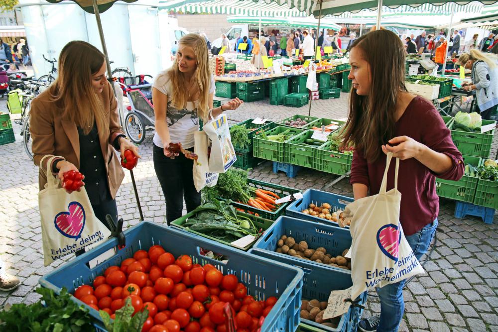 Wochenmärkte in Leipzig