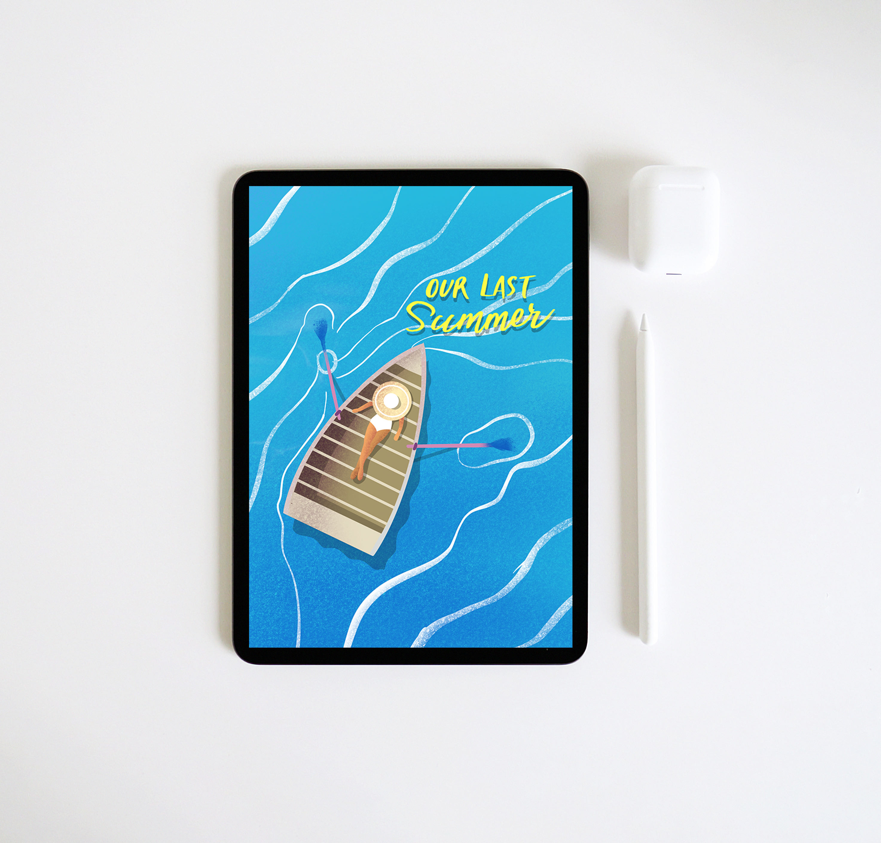 CLASS101+ Easy iPad drawing with texture brushes