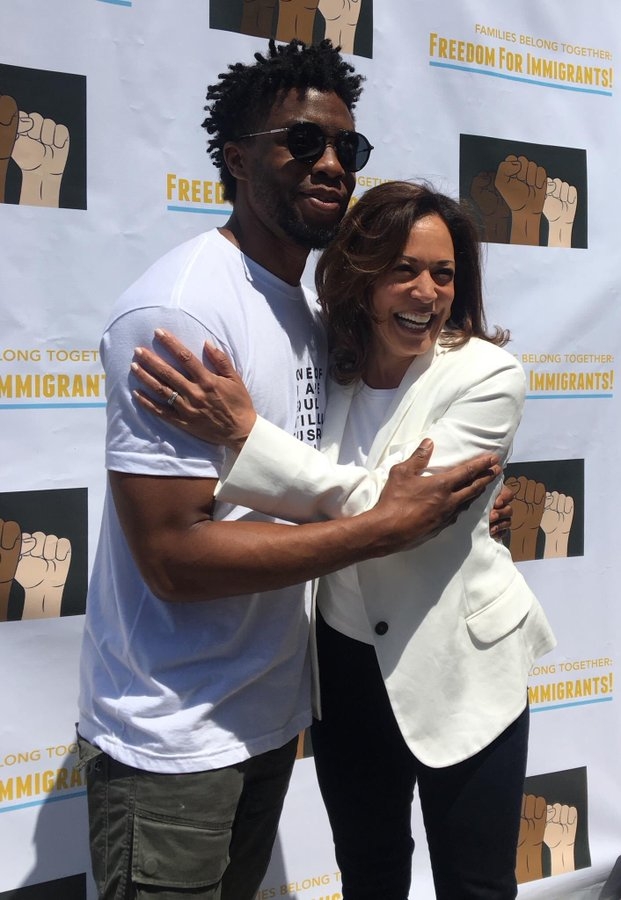 Chadwick Boseman’s last tweet before he died was in support of Kamala