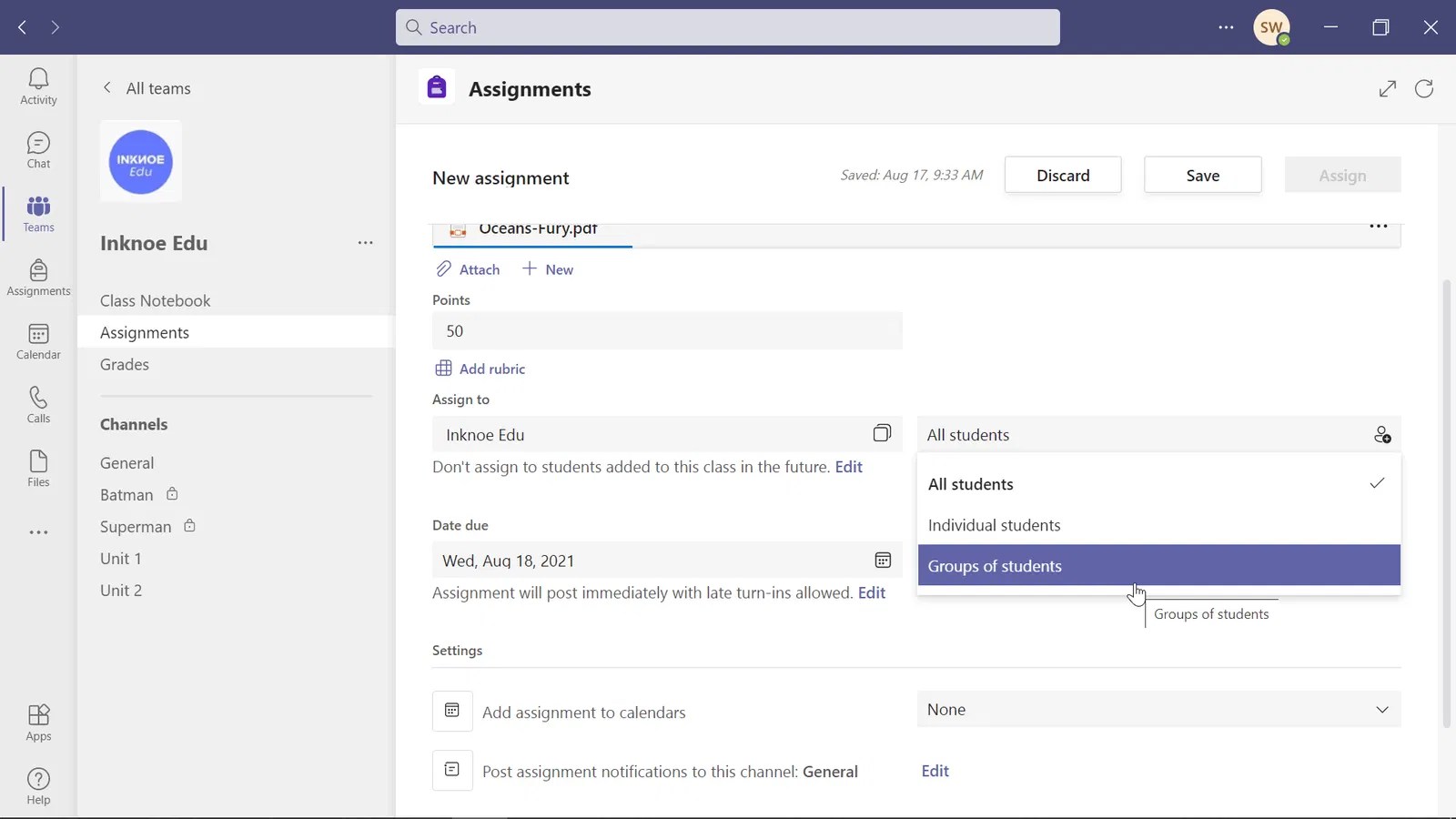 3 Microsoft Teams Assignment Updates For A Better Back To School
