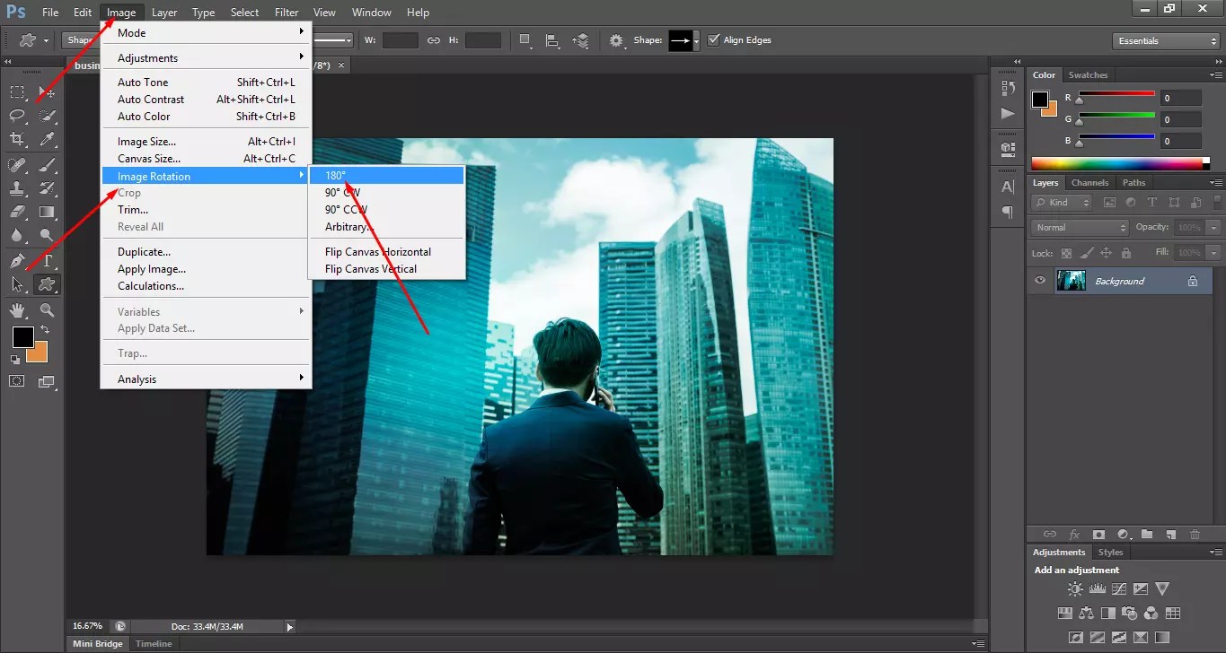 How To Rotate An Image In