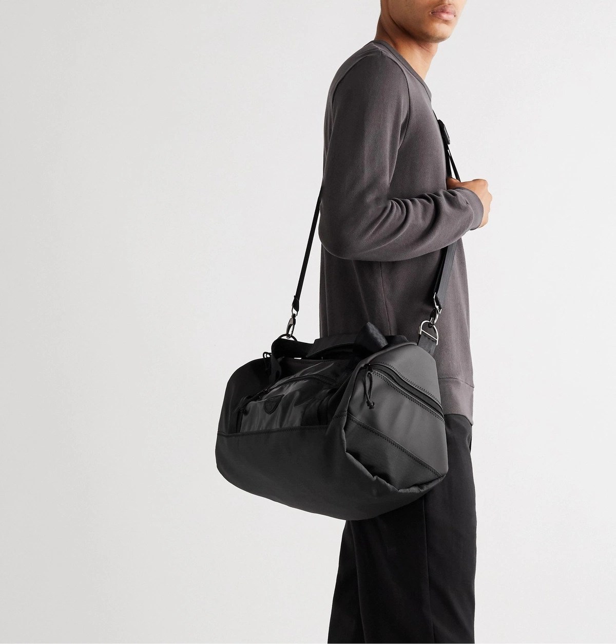 Sealand Gear Rubber and Spinnaker Duffle Bag Black Sealand Gear