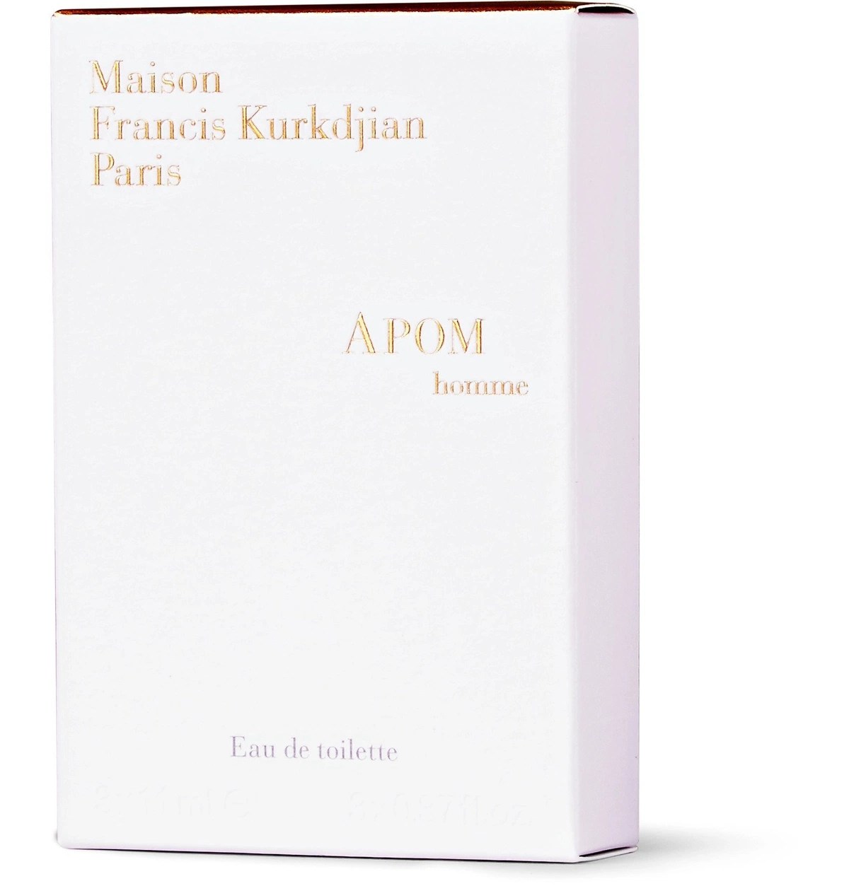 Maison Francis Kurkdjian APOM Pour Homme Eau de Toilette, 3 x 11ml
