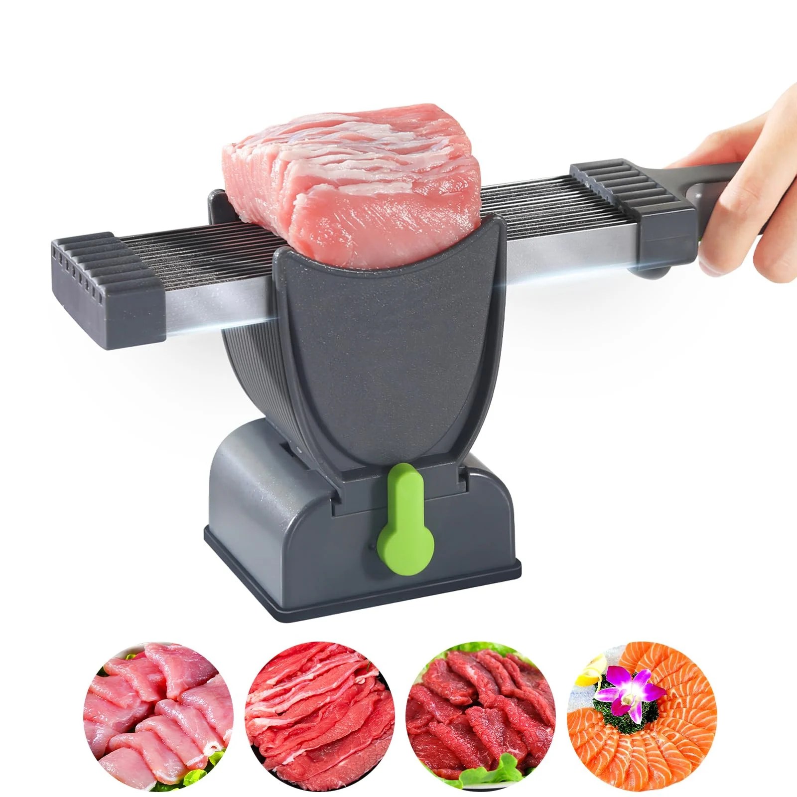 (Christmas Hot Sale 49 OFF) 17in1 Stainless Steel Meat Slicer