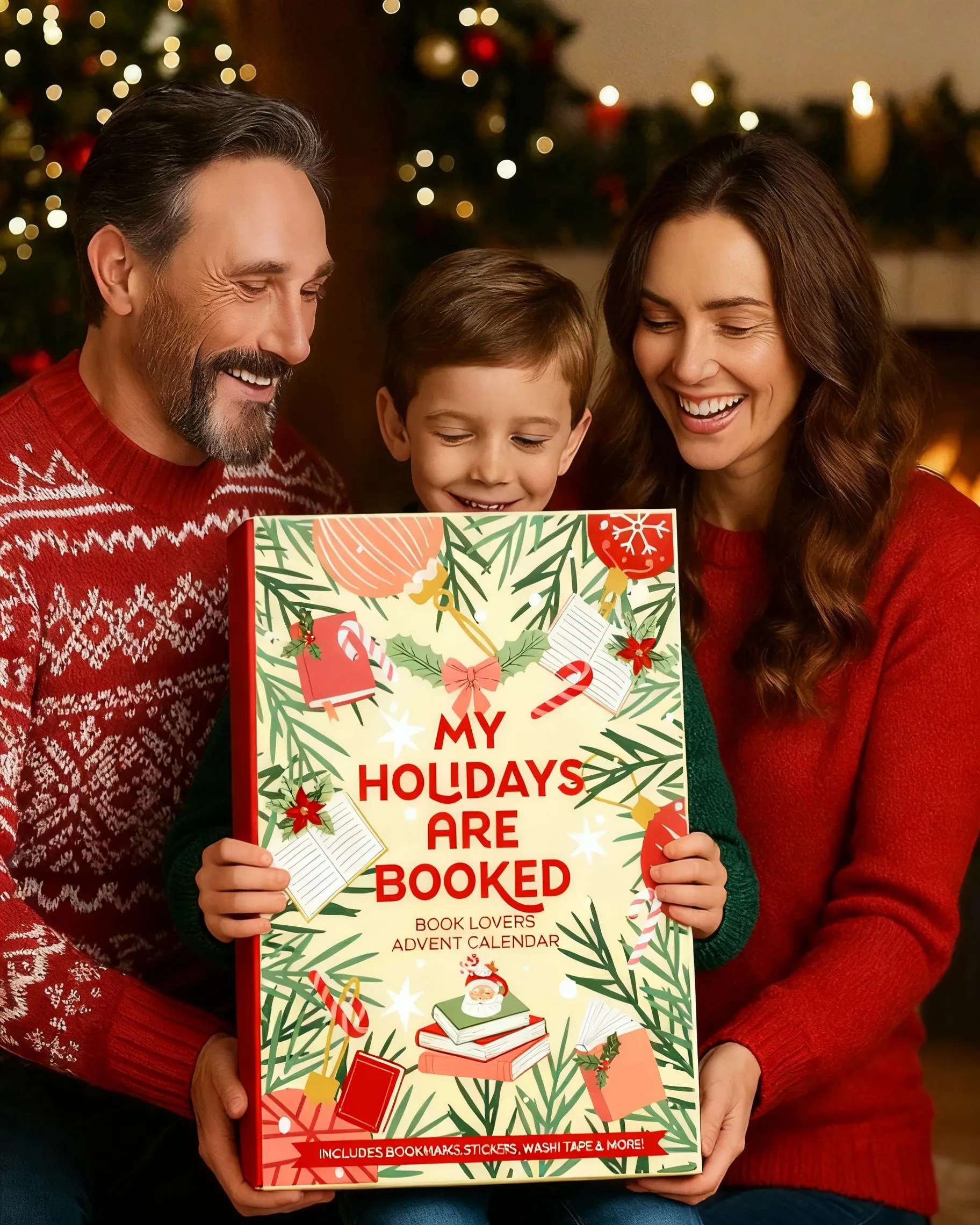 🎄 "My Holidays Are Booked"💗Book Lovers Advent Calendar🎁 Westcollector