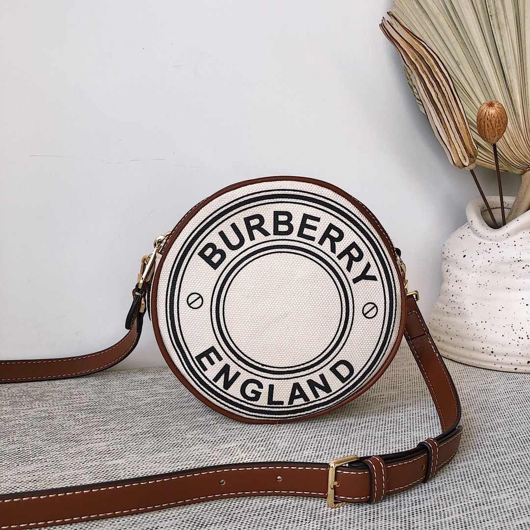 Coco Sneakers Logo Graphic Canvas and Leather Louise Bag in Natural/tan