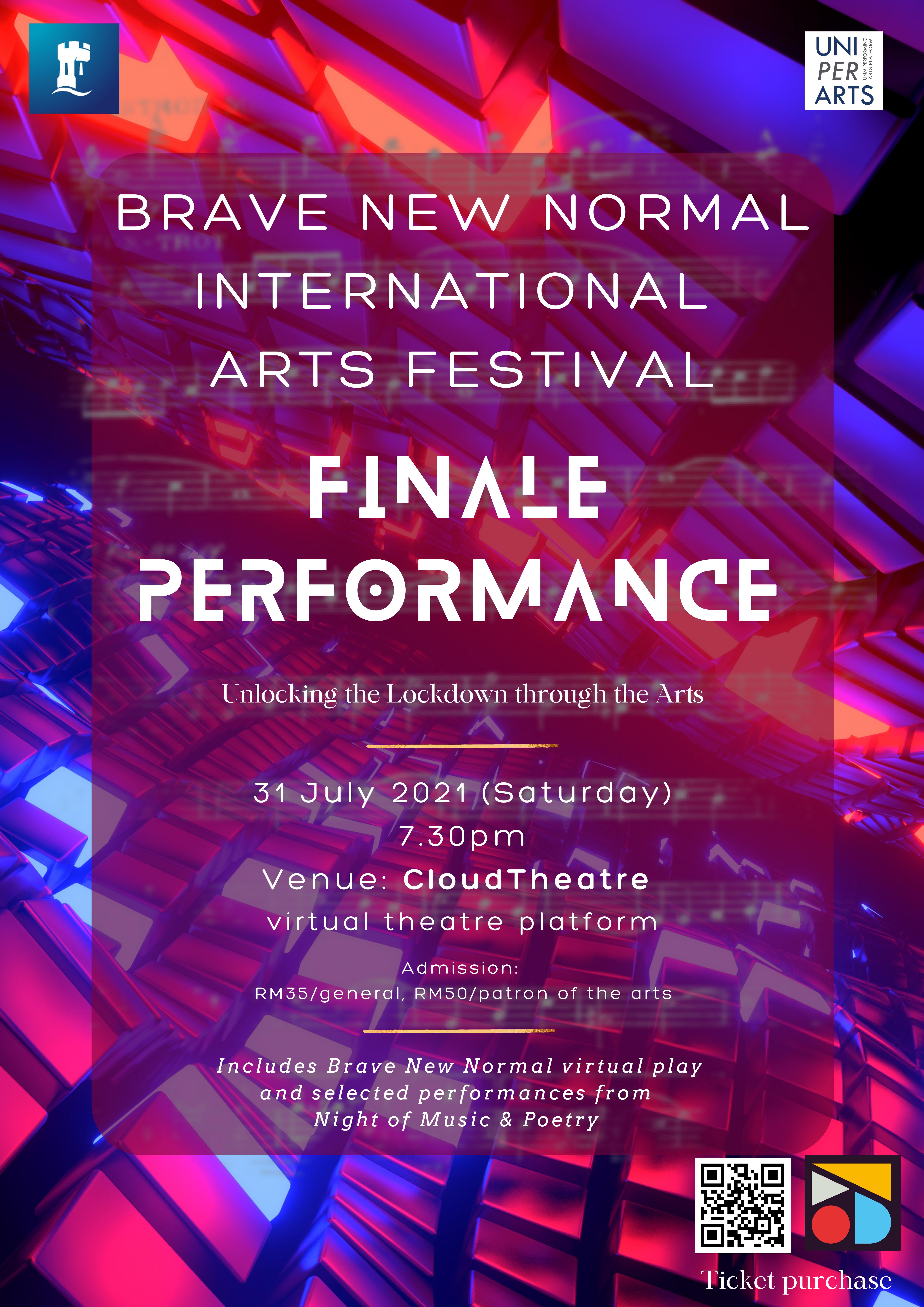 Brave New Normal International Arts Festival Closing Gala CloudJoi