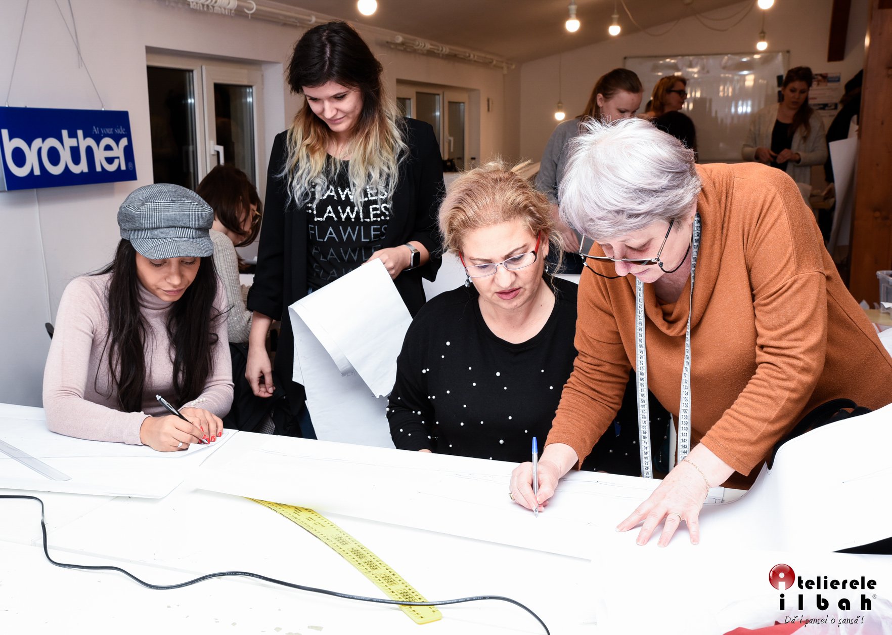 Curs Croitorie Cluj organizat de Atelierele ILBAH