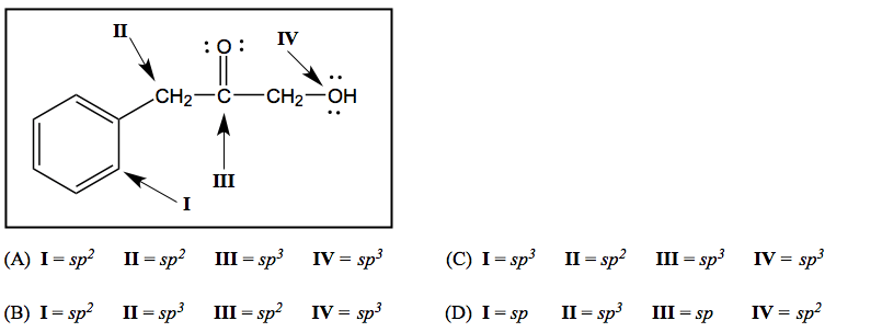 What are the hybridization of the atoms ma... Clutch Prep