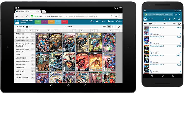 Comic database app for for iPhone, iPad and Android » CLZ Comics