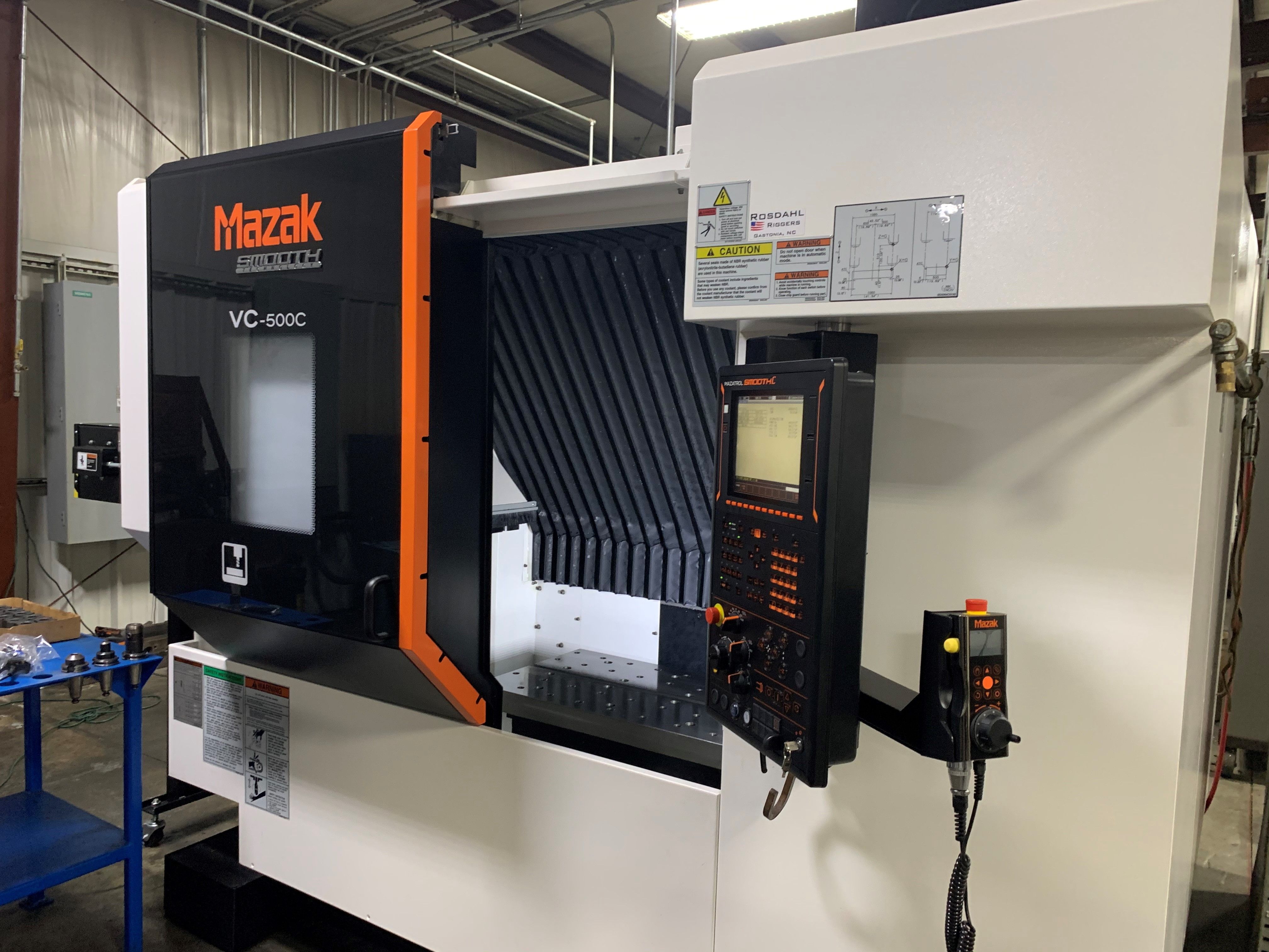 Used MAZAK VC500C Vertical Machining Center 3861