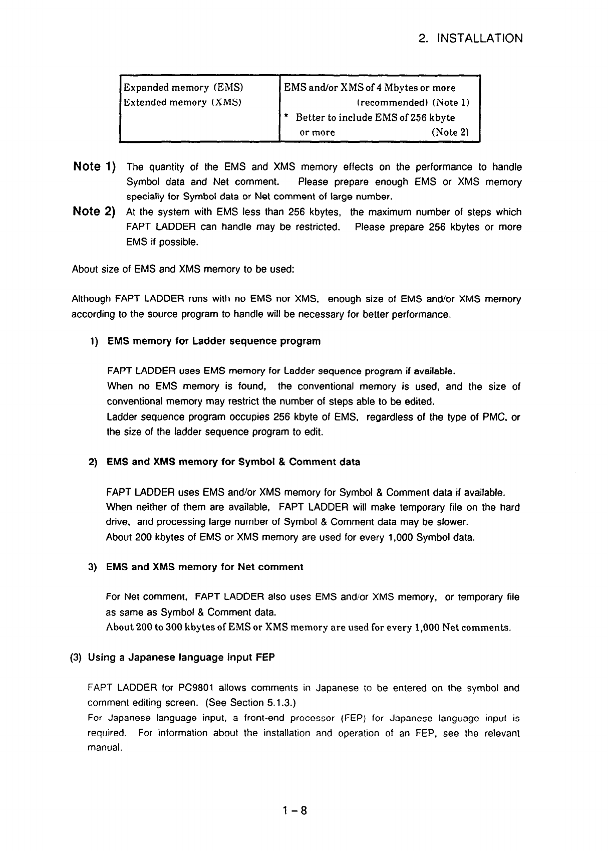 FAPT Ladder for PC Operators manual Page 15 of 311 Fanuc CNC