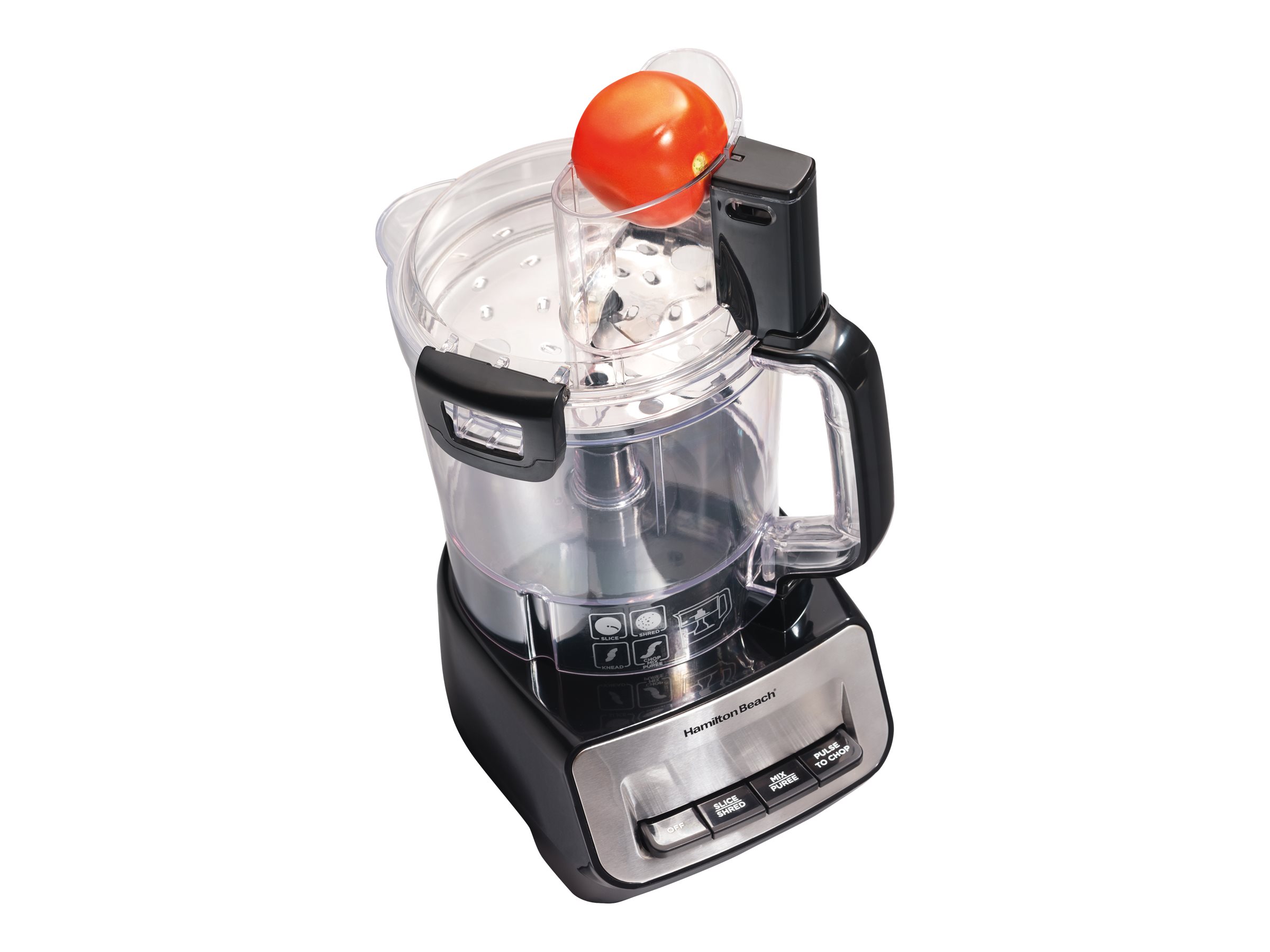 Hamilton Beach Stack and Snap Duo Food Processor Black 70585