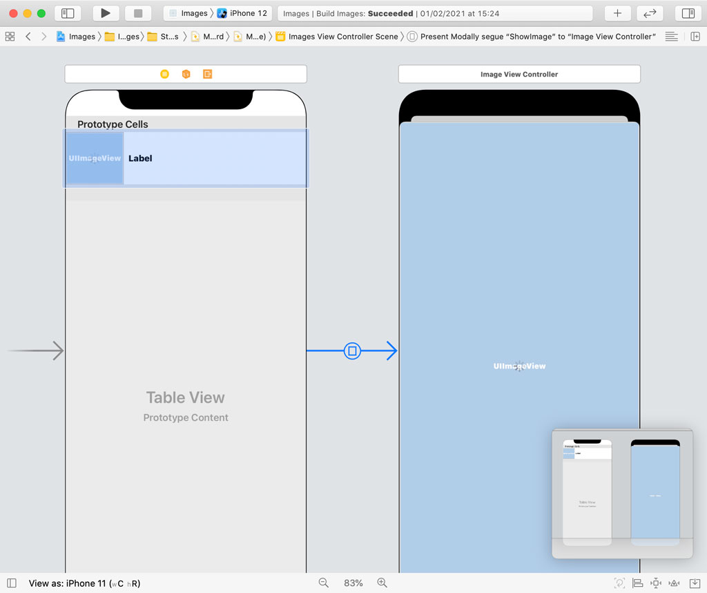 Initializer Injection with View Controllers, Storyboards, and Segues