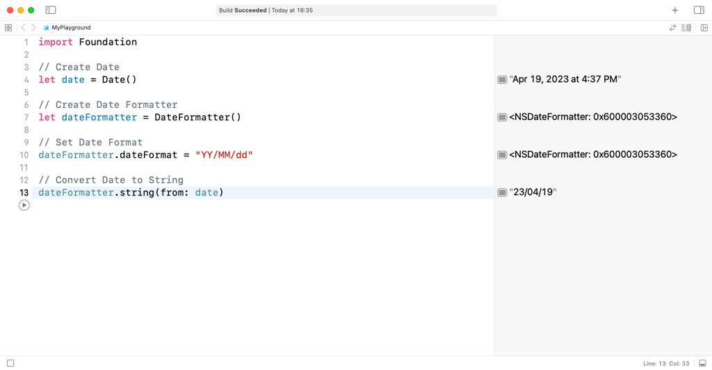 How to Convert a Date to a String In Swift