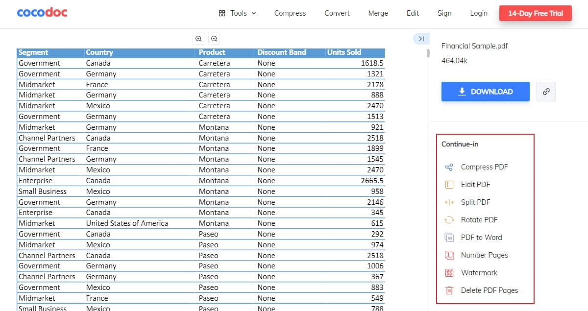 Convert XLSX to PDF (Step by Step Guide) CocoDoc