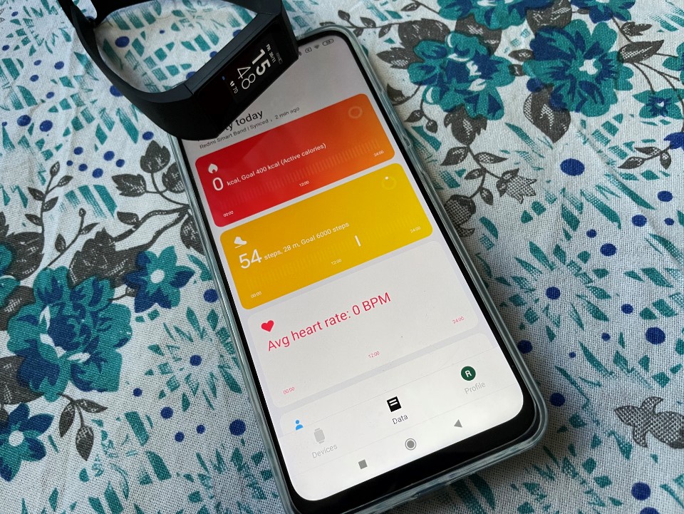Next To The Step Counter Option Redmi Y2 A Smartphone With A Step