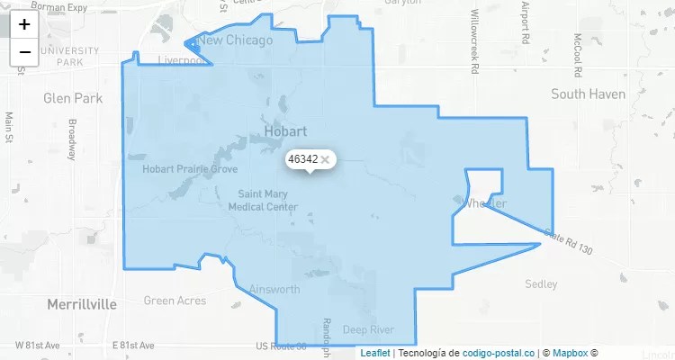 46342 ZIP Code - United States