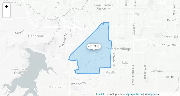 76133 ZIP Code - United States