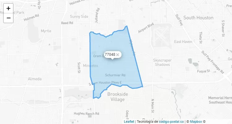 77048 ZIP Code - United States