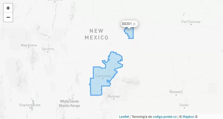 88301 ZIP Code - United States