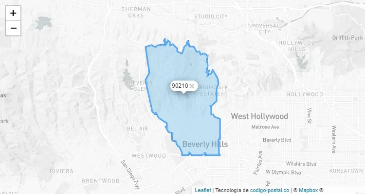 90210 ZIP Code - United States