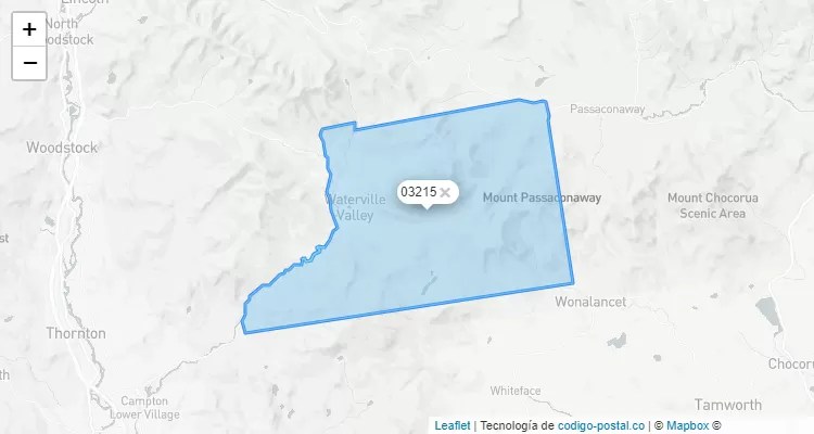 Waterville Valley, New Hampshire ZIP Code - United States