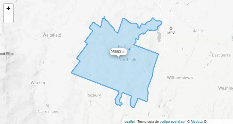 Norwich University, Vermont ZIP Code - United States