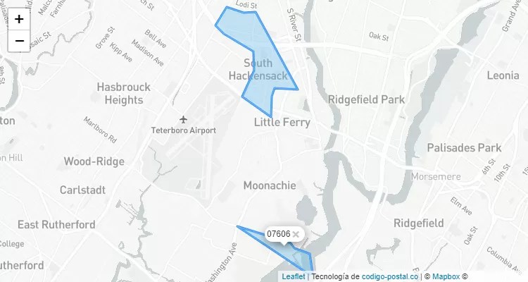 South Hackensack, New Jersey ZIP Code - United States