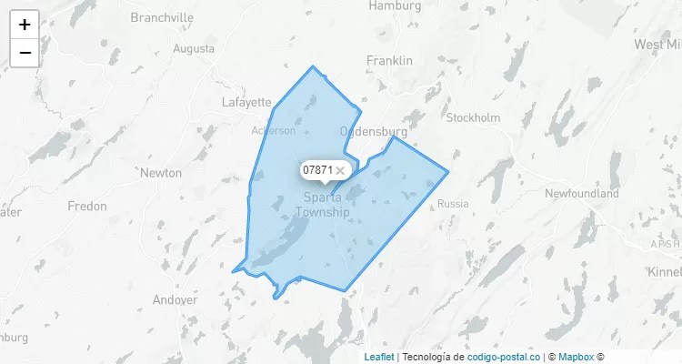 Sparta, New Jersey ZIP Code - United States