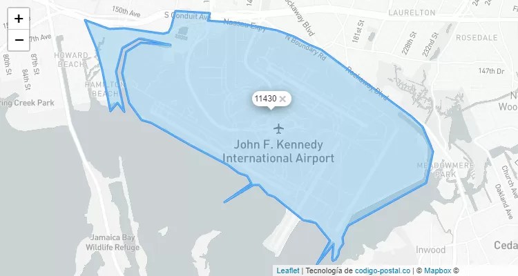 Jfk Airport, New York ZIP Code - United States