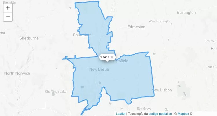 Pittsfield, New York ZIP Code - United States