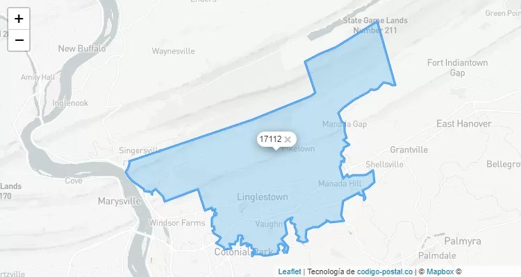 West Hanover, Pennsylvania ZIP Code - United States