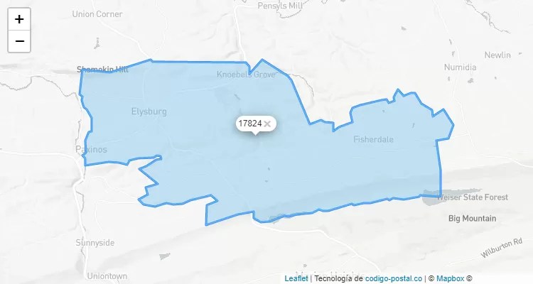 Happy Valley, Pennsylvania ZIP Code - United States