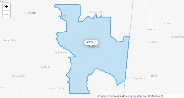 Porterville, Mississippi ZIP Code - United States