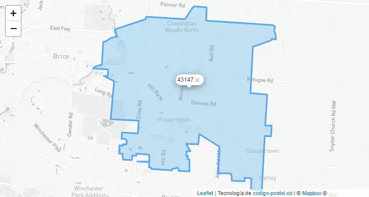 Pickerington, Ohio ZIP Code - United States