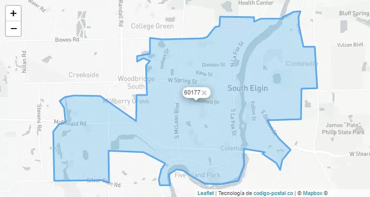 South Elgin, Illinois ZIP Code - United States