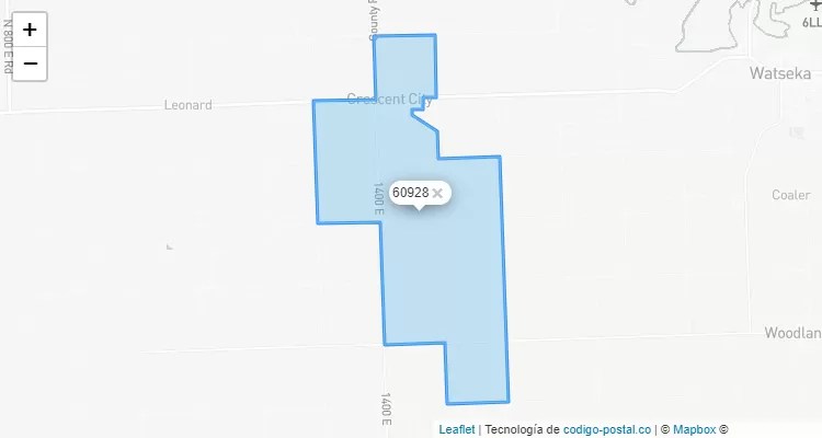 Crescent City, Illinois ZIP Code - United States