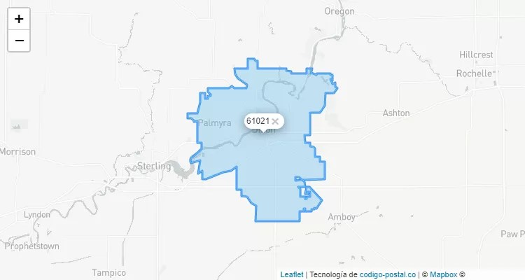 Dixon, Illinois ZIP Code - United States