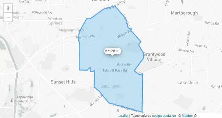 Crestwood, Missouri ZIP Code - United States
