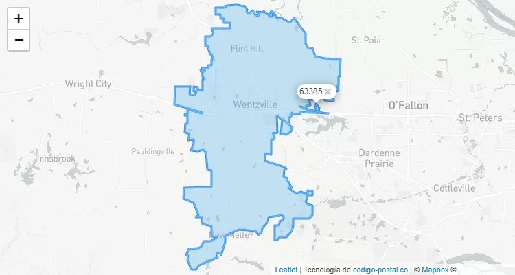 Wentzville, Missouri ZIP Code - United States
