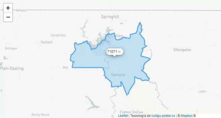 Porterville, Louisiana ZIP Code - United States