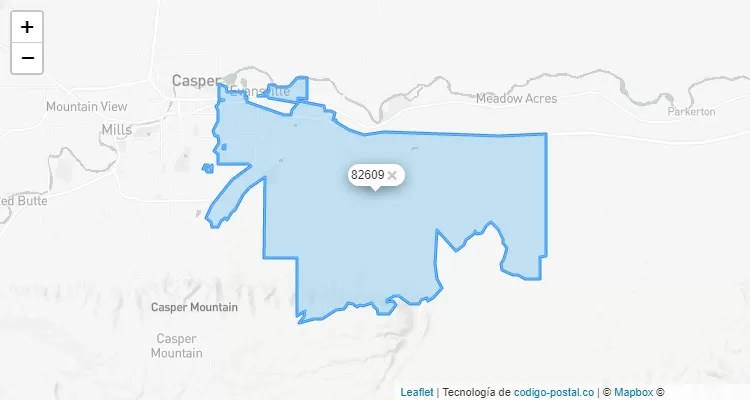 Allendale, Wyoming ZIP Code - United States