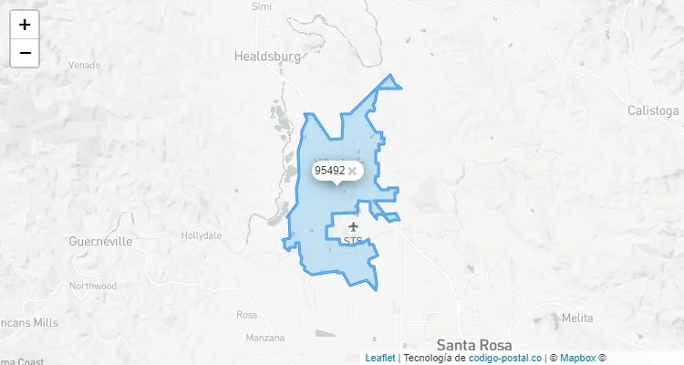 Windsor, California ZIP Code - United States