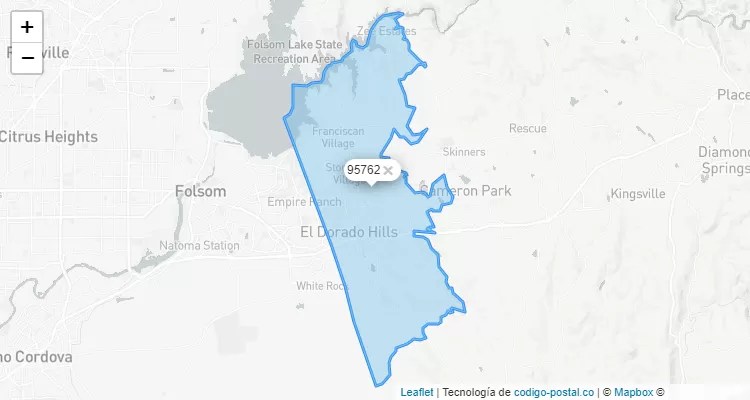 El Dorado Hills, California ZIP Code - United States