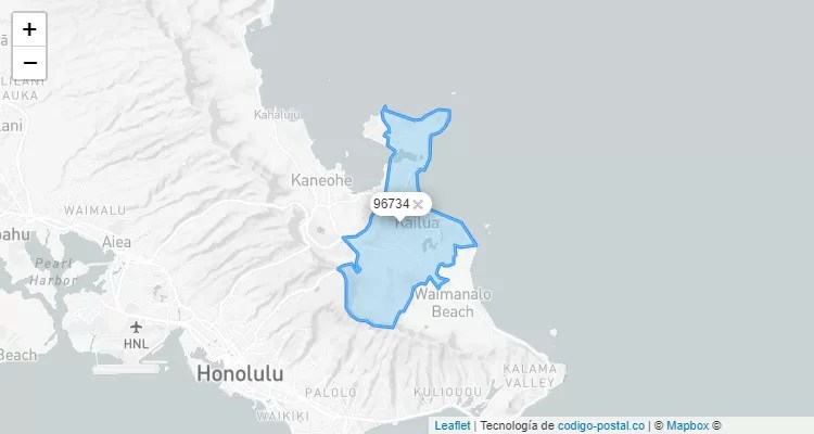 Kailua, Hawaii ZIP Code - United States