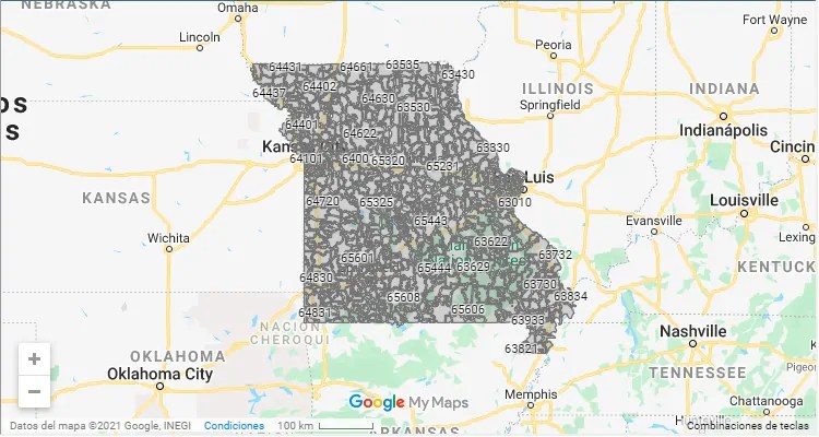 Ballwin, Missouri ZIP Code - United States