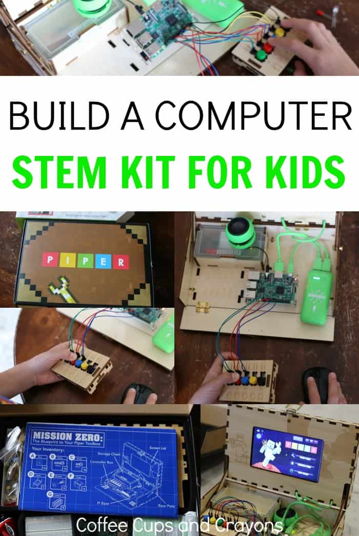 Super Cool Build a Computer Kit for Kids Coffee Cups and